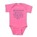 CafePress Music Is A Gift And Grace Music Quote Body Suit Cute Infant Bodysuit Baby Romper