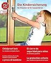 ISI Safe Sicurezza bambini per finestre, senza necessità di forare