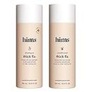 hims Thick Fix Shampoo and Conditioner Set for Men- Thickening, Moisturizing, Reduces Shedding- Color Safe Hair Loss Shampoo and Conditioner- 2 pack, 6.4oz