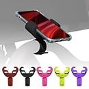Silicone Bike Peloton Phone Holder - Cell Phone Mount for Stationary Exercise Bike and Spin Bike - Peloton Phone Holder - Peloton Accessories