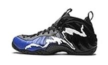 Nike Men's AIR Foamposite ONE Basketball Shoes (Black/White/Aurora Green/Game Royal, Numeric_8)