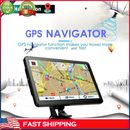 Pantalla táctil de navegación GPS para automóvil de 7 pulgadas 8G+256M con mapas América del Norte USB TF