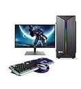 AIMAN Windows Gaming Desktop Intel Core i5 8GB, GT 730 2GB DDR5 Graphic Card, 19 Full HD Monitor, Gaming Keyboard Mouse, | Wi-Fi Free Gifted| Ready to Play (1TB HDD)