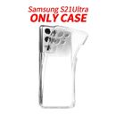 Custodia cover trasparente Samsung Galaxy S21 Ultra 5G con slot S Pen supporto S Pen Regno Unito