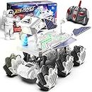 Coche RC, Mars Rover Space Explorer Toys Car con mini astronauta, juguetes espaciales para niños que aman las aventuras de investigación y exploración de Marte, regalo de descubrimiento espacial
