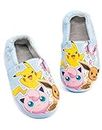 Pokémon Pantoufles Filles Enfants Pikachu Sylveon Eevee Blue Shoes Mocassins 32