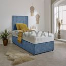 *NEW*  Single Divan Bed 2FT6/3FT With Mattress & Headboard + Drawers