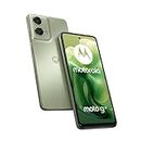 Motorola Moto g24 Smartphone (6,56"-HD+-Display, 50-MP-Kamera, 8/128 GB, 5000 mAh, Android 14) Ice Green, inkl. Schutzcover + Handyhalterung [Exklusiv bei Amazon]