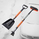 Snow Broom Retractable Car Windshield Snow Brush Detachable Car Wash Accessories