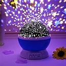 DELICATE Star Master Night Lamp Galaxy Night Light Projector for Bedroom Kid Lights Ceiling Led Light 360 Degree Rotating Colorful Lights Gift for Kids Boy Girl - Kid Lights Lamp