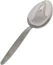BNAZIND Kunz Spoons S/S Stainless Steel Spoon - Large Sauce Spoon - 9 Inches Plating Spoons - Daily Chef Spoons - Comfortable Handle - Solid Heavy Stainless Steel