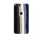 Thermobeans Plastic Rainbow Black Printed Design Hard Back Cover for iPhone 7 Plus/iPhone 8 Plus