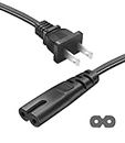 6FT Power Cord fit for PS5 Playstation 5 Console Cable Replacement