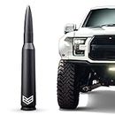 Ronin Factory 50 Cal Bullet Antenna for Ford F150 F250 F350 Super Duty Ford Raptor Ford Bronco Truck Ford F-150 Accessories F150 Antenna RAM 1500 Short Antenna Replacement Ford F150 Antenna