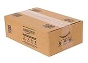 Prockage Amazon Branded 3 Ply | NC - 5 | Corrugated Box | Size: 24.1L X 15.2W X 7.6H CM (9.5 X 6.0W X 3.0H INCHES) | Pack of 50 | For Packing
