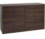 CASPIAN Furniture Chest of Drawers || Living Room || Bedroom || Office || Size in Inches (48x30x16) (Rainforest Brown)