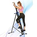 ANCHEER Climber Vertical Climber for Home Use Indoor Folding Climbing Machine with Adjustable Height & LCD Display for Home Office and Gym Simple Assembly