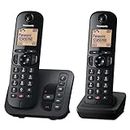 Panasonic KX-TGC262 Digital Cordless Phones: 18-min answering Machine, Dedicated Call Block Button, an Easy-to-Read dot-Matrix Display and a Hands-Free Speakerphone