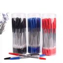 Longlasting Portable Office Supplies Kids School Rainbow 1mm Ballpoint Pen