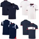 Paris Saint Germain Polo Men's PSG Football Polo Shirt - New