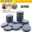 20x Furniture Sliders For Carpet Movers Heavy Duty Removal Shifter Feet Glider
