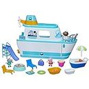 Peppa Pig's Cruise Ship, Multilevel Playset with 17 Pieces, Preschool Toys for 3 Year Old Girls and Boys and Up