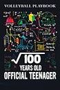 Volleyball Playbook :Square Root Of 100 10 Years Old Official Birthday: Gifts for Mom:The Ultimate Volleyball Coaching Notebook For Drawing Up ... Plan And Practice Planning,Birthday Gifts