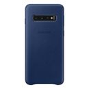Custodia/cover telefono ufficiale Samsung in pelle per Samsung Galaxy S10 - blu navy