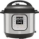 Instant Pot 321 6 Litre, Stainless Steel 7-in-1 Electric Pressure Cooker, Outer Lid, Slow Cooker, Rice Cooker, Steamer, Saute, Yogurt Maker, And Warmer, 6 Litre, Silver
