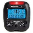 AcuRite 02020 Portable Lightning Detector Black, 2½L x 1W x 2¾H