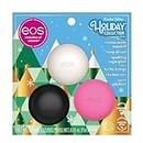 eos Limited Edition Holiday Collection, Lump of Coal and Cotton Candy Snowball and Sparkling Sugar Plum, 3 pack, 21 g
