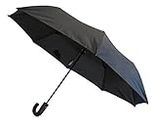 V19.69 Italia 19.69 Deluxe Compact Folding Travel Umbrella with Carrying Pouch