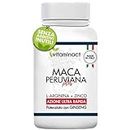 Maca Peruviana Plus XXL Altissimo Dosaggio 10000.00 mcg al giorno - Potenziato con Ginseng + Arginina + Zinco + Vitamine B9, B6, B12, C - Made in Italia - Formula Innovativa