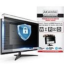 Akamai Office Products Privacy Screen Filter Computer Monitors Anti Glare (20-22 inch Diagonally Measured, Removable Acrylic)