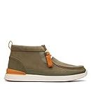 Clarks Race Lite Wally Suede Boots In Olive, Green, 9 UK