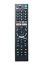 Hybite Remote Compatible For Sony Bravia Smart Lcd Led Uhd Oled Qled 4K Ultra Hd Tv Remote Control With Youtube&Netflix Function (Compatible For Sony Tv Remote Control)Black