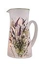 Stony Creek Glaskrug JSF0268, Schmetterlinge und Lavendel, 21,6 cm, Violett