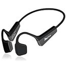 WeCool M4 Bone Conduction Open Ear Headphones Designed for Running,Cycling,Hiking&Other Sports,Gym Headphones with High Bass,Sweat Resistant,Ear Friendly,2023 New Concept for Ear Health and Comfort
