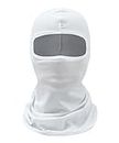 bylikeho Balaclava Face Mask Men,Car Accessories Ski Mask for Women,Face Mask for Cold Weather,Winter Face Mask Breathable Stretchable Face Cover for Motorcycle Riding,Snowboarding (White)
