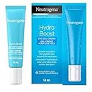Neutrogena Hydro Boost Eye Cream, Under-Eye Moisturizer with Hyaluronic Acid, Fragrance Free and Non-Comedogenic, 14mL