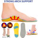Orthopedic Shoes Insoles For Women Man Plantar Fasciitis Arch Support Inserts US
