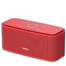 Bluetooth Speaker, DOSS SoundBox Touch Portable Wireless Bluetooth Speaker with 12W HD Sound and Bass, IPX5 Waterproof, 20H Playtime,Touch Control, Handsfree, Speaker for Home,Outdoor,Travel-Red