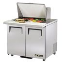 True TSSU-36-12M-B-HC ADA 36" Sandwich/Salad Prep Table w/ Refrigerated Base, 115v, Stainless Steel | True Refrigeration
