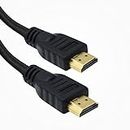 Cavo HDMI 6.5 piedi (2 m) 3D 4 K, audio return Channel, ad alta velocità, ethernet abilitato, placcato oro, per Roku, computer, PS3, PS4, x box.Apple TV (tutte le generazioni) di marca Dragon Trading