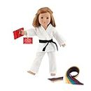 Fits 18 American Girl Doll Karate Outfit - 18 Inch Doll Clothes/clothing Includes 18 Accessories. All Color Belts Included.