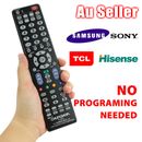 NO PROGRAMMING Universal LCD/LED/3D Smart TV Remote for Samsung/TCL/Hisense/Sony