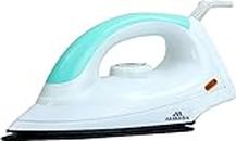 Alibaba Magic Light Weight Non-Stick Teflon Coated Dry Iron, Electric Iron for Clothes | Instant Heating | Multiple Temperature Levels | 360° Swivel Cord |1 Year Warranty | (750 Watt, Sea Green)