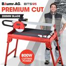 BAUMR-AG Electric Tile Saw 800W 200mm 8" Blade 620mm Wet Cutter Portable Machine