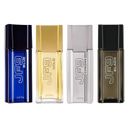 Jafra JF9 Perfume de Hombre Set: Chrome/Blue/Gold/Black Travel Size .51 fl oz Ea