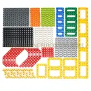 120PCS DIY Technical Parts 6 Colors Liftarm Thick Building Bricks Blocks Accessory Set Arm Beam
